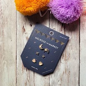 Melrose and Market Set of 3 Earrings